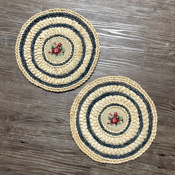 Accents Vintage Plate Linersmats Poshmark